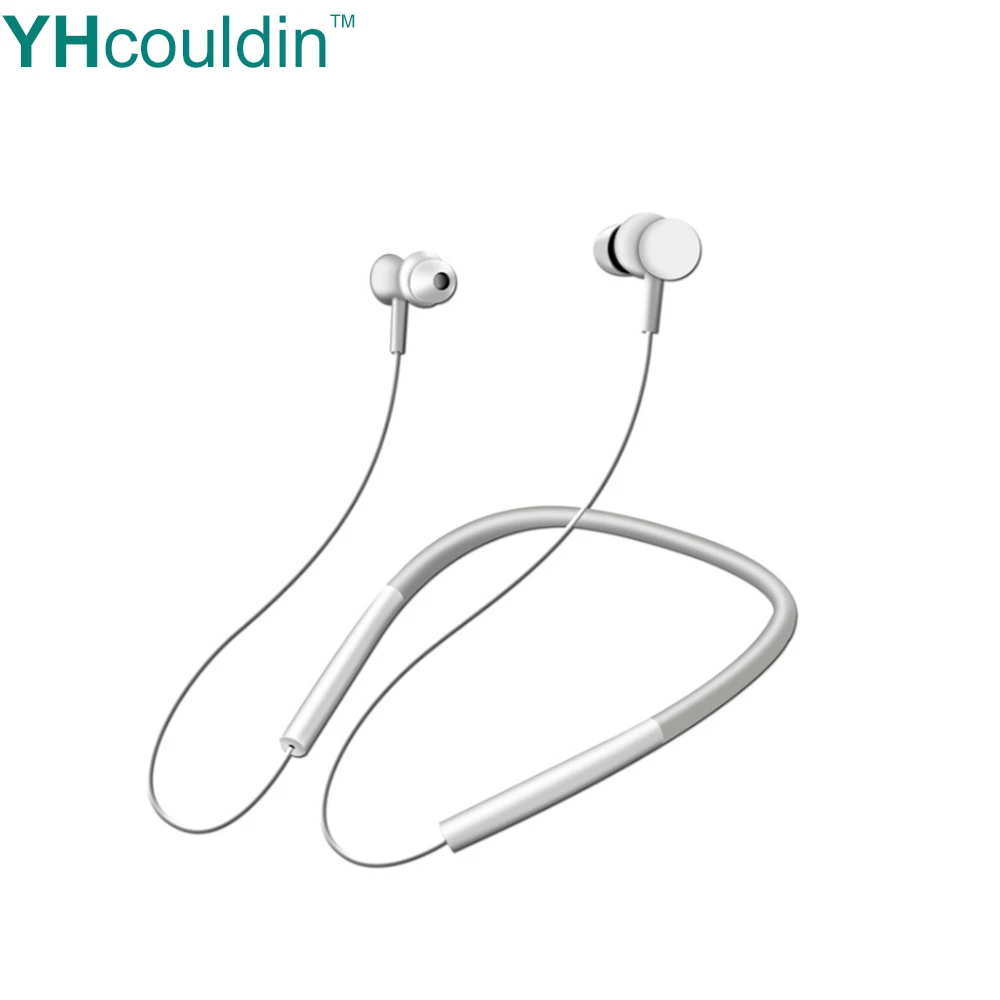 

YHcouldin Wireless Running Earphones Gym Workout Stereo Sound Neckband Earphones With Mic For Honor Samsung Xiaomi Iphone