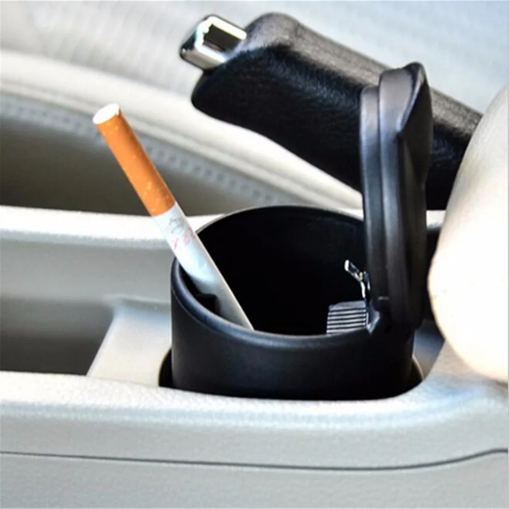 New Portable Blue LED Light Car Auto Ashtray trash For Toyota Tacoma Tercel Tiara Van Venza Yaris Hiace Prius V Hilux Land | Автомобили и