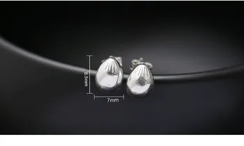 

Uglyless Real S 990 Silver Beans Stud Earrings MINI Size Small Brincos Handmade Fine Jewelry Classic Fashion Unisex Studs Bijoux