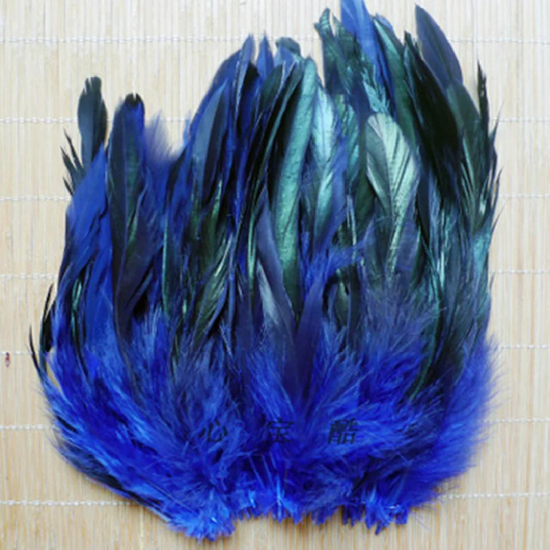 wholesale natural 200pcs/lot ecru Beautiful Rooster feathers 6 8'' 15