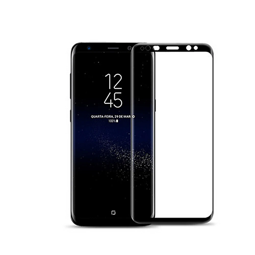 For S8Plus Style1 Screen Protector Eye Protective Film 3D Tempered Glass Protector Reduce Radiation For Samsung note 8 S8 S9 Plus S8Plus S9Plus - Color: For S8Plus Style1