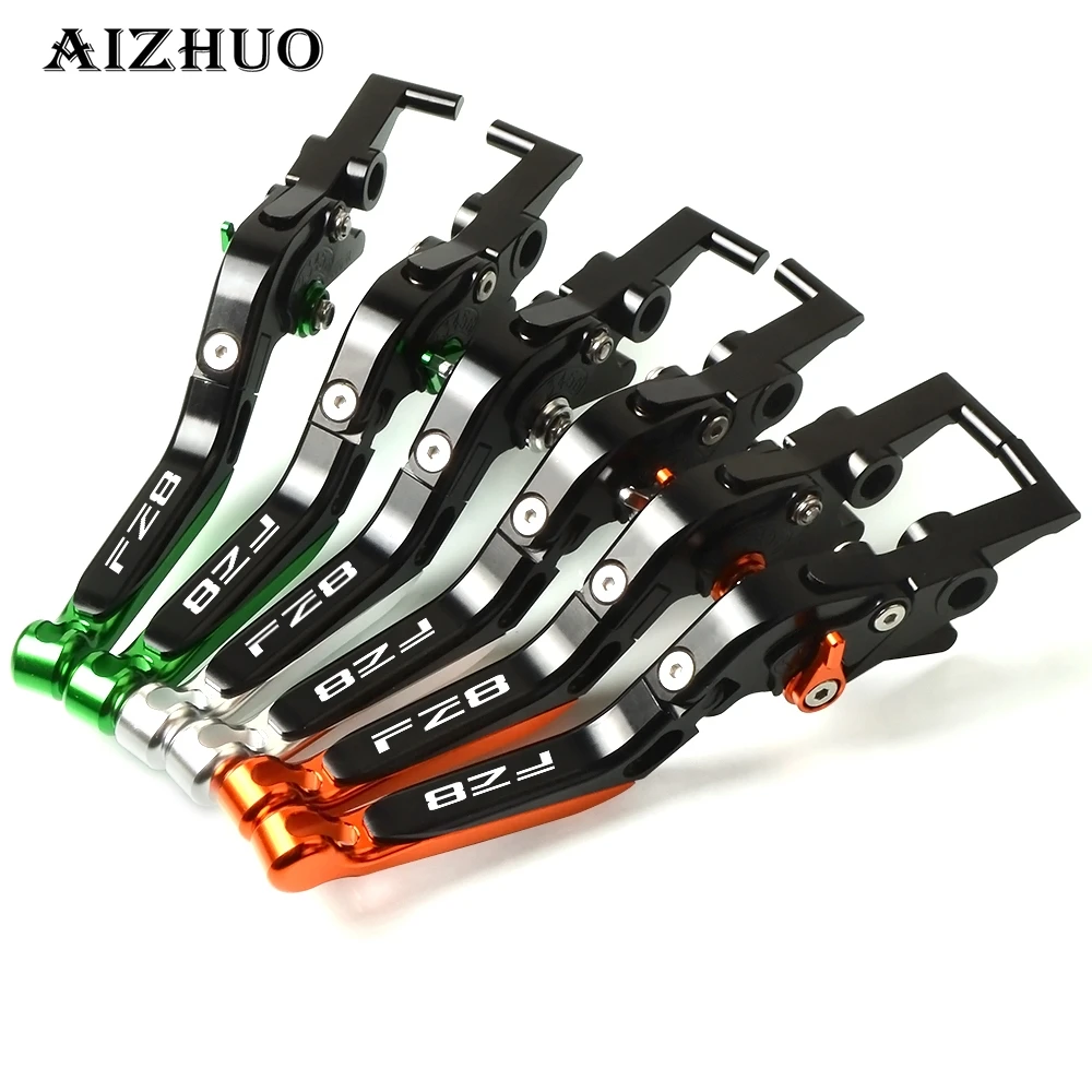 

MOTORCYCLE ACCESSORIES CNC ALUMINUM FOLDABLE LENGTHENING MOTO ACCESSORIES BRAKE CLUTCH LEVERS FOR YAMAHA FZ8 FZ-8 2011-2015