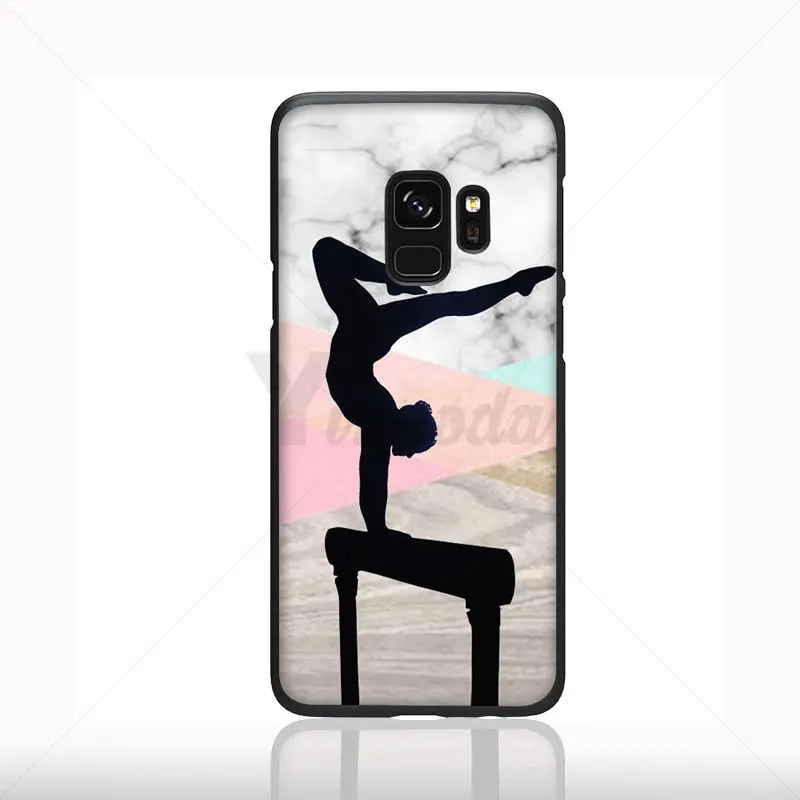 Love Gymnastics silhouette sports