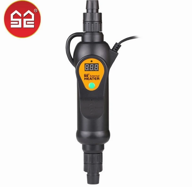 

aquarium LCD heater fish tank adjustable external heating rod 20-35 centigrade 220-240v 300w/500w