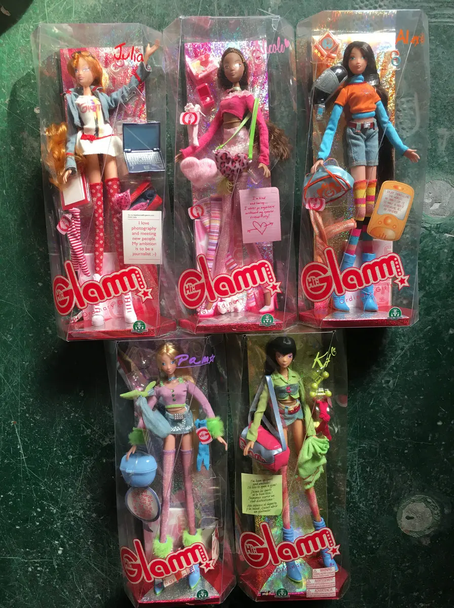 RARE Hi Glam Mode Boneka Pam Alex Julia Kit Koleksi Gadis Gif Mainan RARE Hi Glam Mode Boneka Pam Alex Julia Kit Koleksi Gadis Gif Mainan