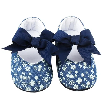 

2018 Hot Sale New Arrival Baby Casual Toddler Shoes Kids Printed Butterfly-knot Princess Shoes for Girls M2