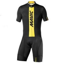 MAVIC Новая летняя мужская велосипедная одежда Skinsuit Mtb боди Ropa Ciclismo Быстросохнущий велосипед wea