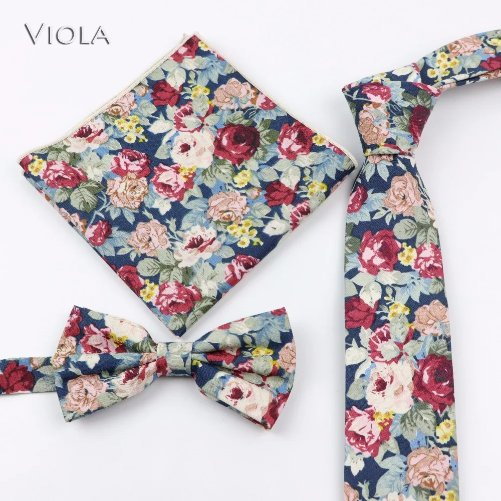 27cm New Floral Printed Big Handkerchief Cotton Men Hankie Wedding Banquet Party Pocket Square Flower Gift Accessory Quality