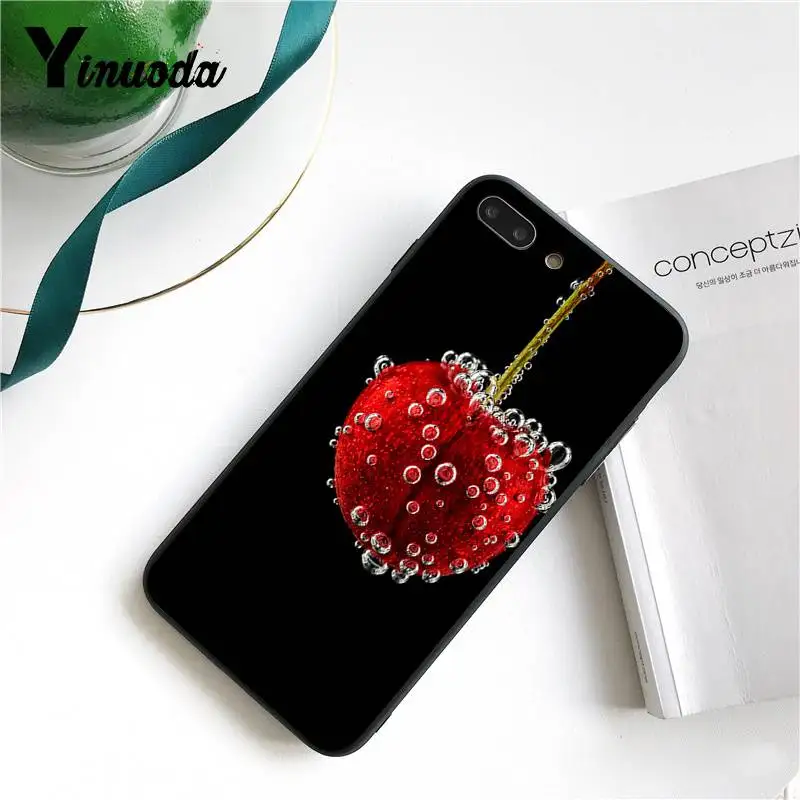 Чехол Yinuoda для iPhone 7 6 чехол с изображением летних вишневых фруктов оболочка
