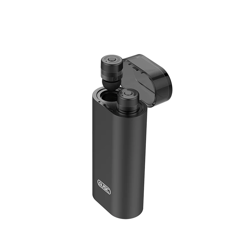 

TWS Bluetooth Earphone V4.2 Wireless Headset Stereo Earbuds with Mic Handsfree 2000Mah USB Charging Power Bank for iphone Xiaomi