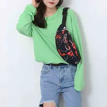 Sleeper#501 Новая модная мужская поясная сумка с декоративным рисунком сумка для спортзала и фитнеса нагрудная посылка с принтом Прямая поставка