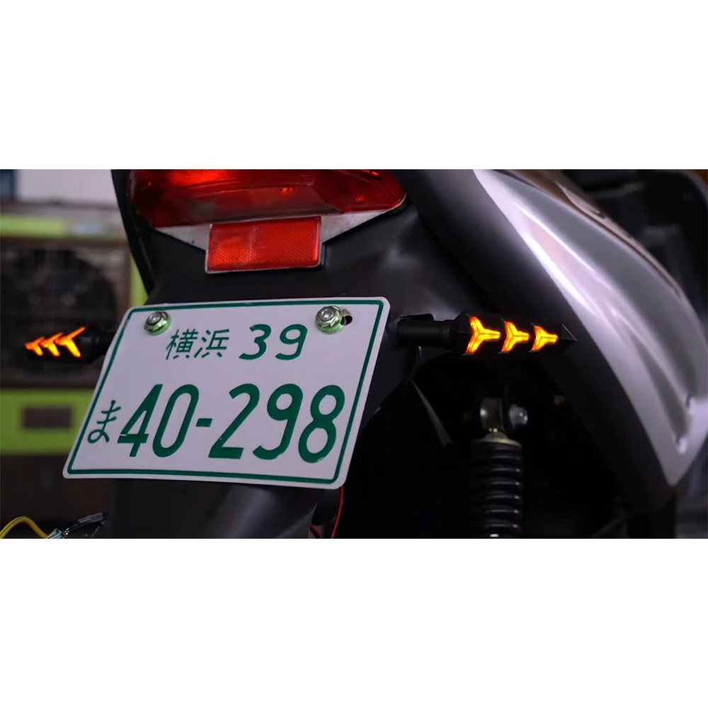 Светодиодный индикатор поворота мотоцикла для YAMAHA xjr 400 yzf r3 SUZUKI gsf 600 bandit 1250s и т. Д.|