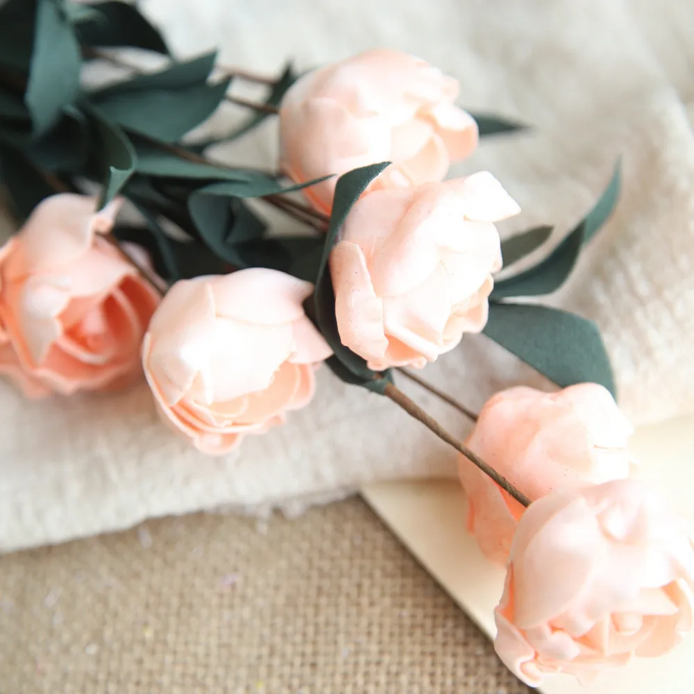Искусственные Филип розы цветы из материала pe для свадьбы, вечеринки, дома, весны, свадьбы, украшения, искусственные цветы, Прямая поставка