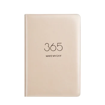 

A5 PU Leather Cover Planner Notebook 2018 Schedule Diary Book Exercise Composition Binding Note Notepad Gift Stationery