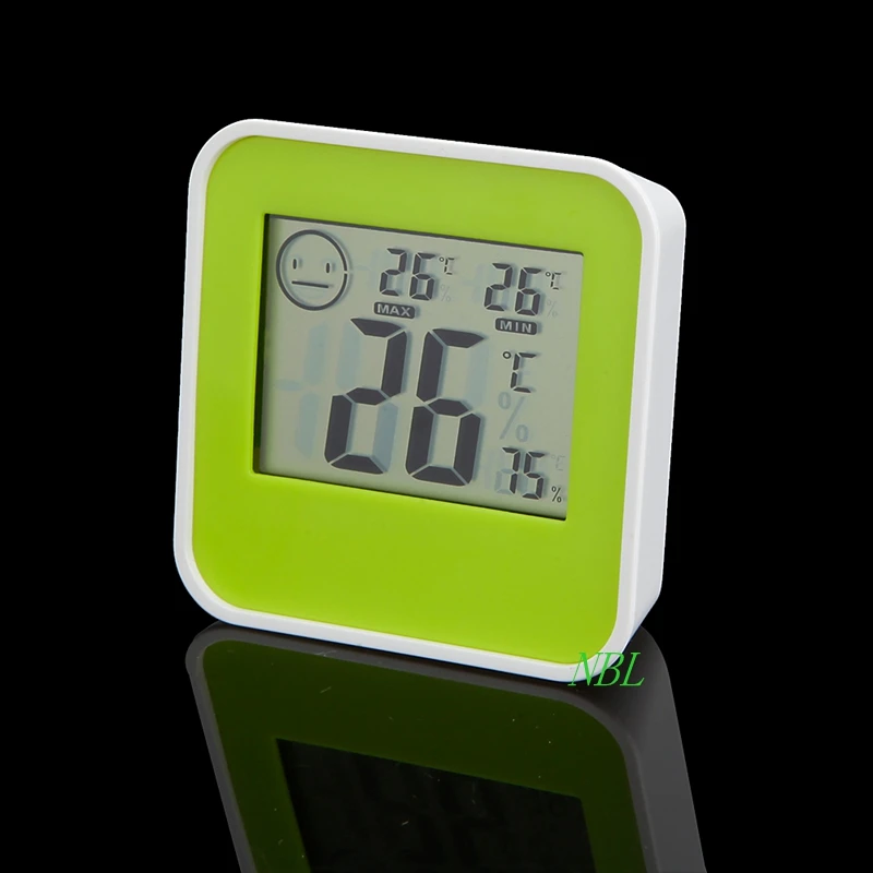 

Mini Digital LCD Indoor Bath Kitchen Thermometer Hygrometer Home Humidity Temperature Meter Centigrade/Fahrenheit Display