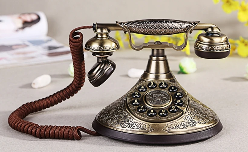 Классический стационарный домашний проводной телефон|wired telephone|vintage wall phonewall phone |