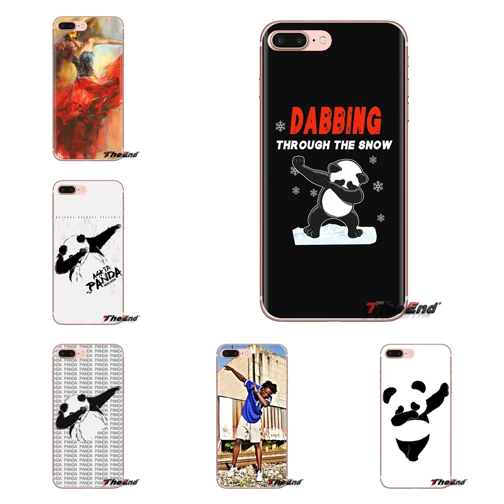 For LG Spirit Motorola Moto X4 E4 E5 G5 G5S G6 Z Z2 Z3 G2 G3 C Play Plus Mini Silicone Phone Case Covers Panda EM DAB Dance Star |