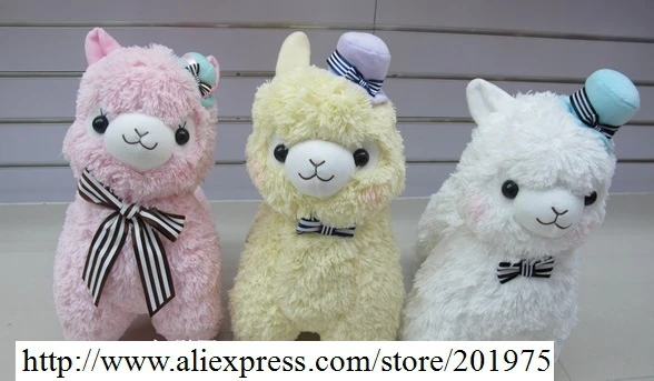 llamas with hats plush