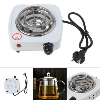 

500W Electric Stove Hot Plate Burner Travel Cooking Appliances Portable Warmer
