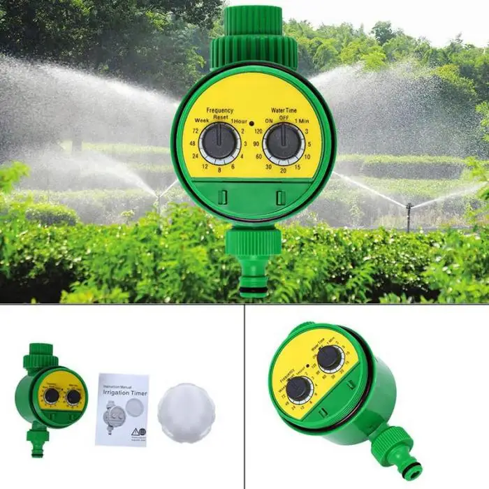 Electronic Watering Timer Plastic Solenoid Valve Garden Lawn Irrigation Sprinkler Controller SLC88