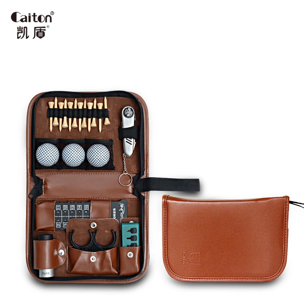 

Caiton Outdoor Golfer's Gift Set Golf Accessories Tool Kit Golfer's Tool Carrying Bag