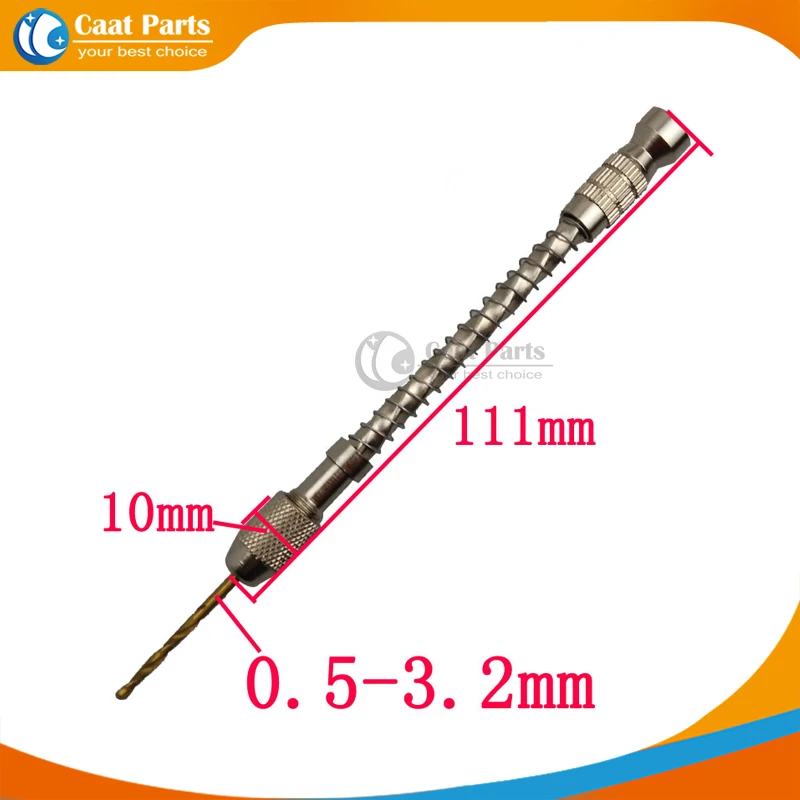 Free shipping! 0.5 3.2mm Semi Automatic Hand Drill Manual Drilling Hole