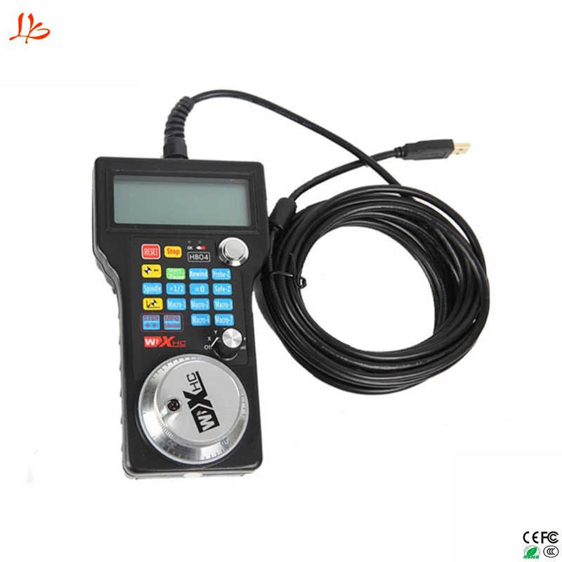 

CNC Mach3 USB Handwheel 4 Axis Pulse 50PPR Optical Encoder Generator MPG Pendant for CNC Router