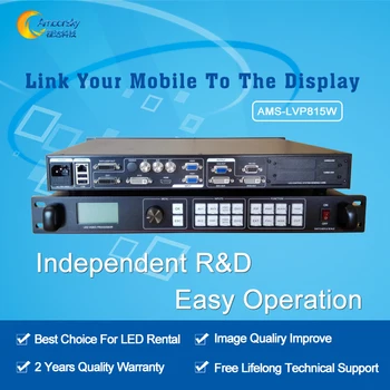 

Latest design AMS-LVP815W wifi led controller mobile control video processor led video wall controller as vdwall lvp615