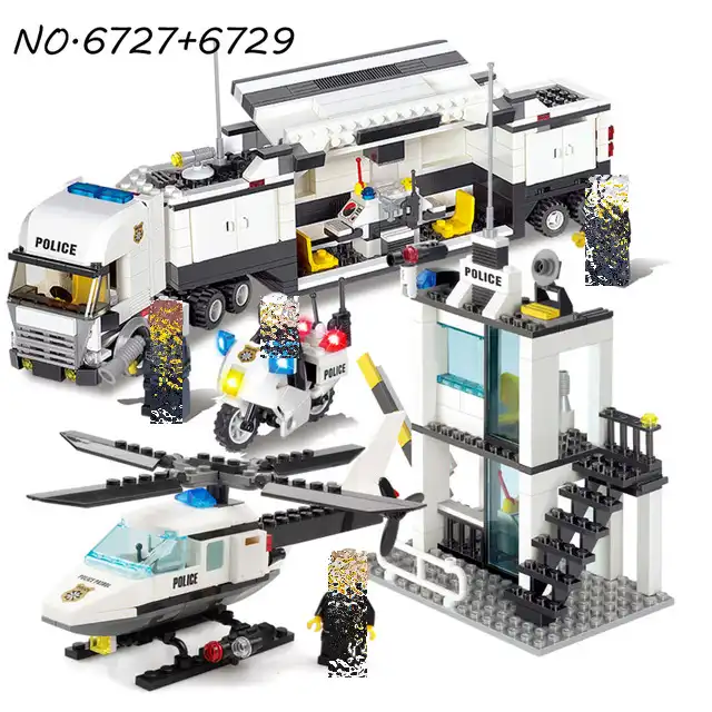 lego de policia para armar