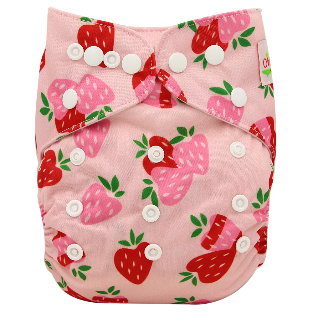 

Ohbabyka Cloth Diapers Baby Reusable Nappies Couche Lavable Piscine Adjustable One Size Designer Newborn Pocket Diapers Cover