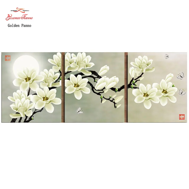 

Golden Panno,Needlework,Embroidery,DIY Landscape Painting,Cross stitch,kits,11ct magnolia home Cross-stitch,Sets For Embroidery