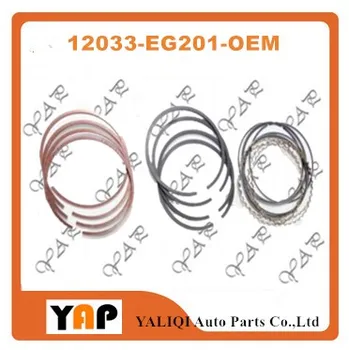 

PISTON RING SET FOR FITNISSAN INFINITI EX35 QX50 G35 M25 TEANA J50 J32 J32Z V36 Y51 VQ25HR VQ25DE 2.5L L4 85MM STD 12033-EG201