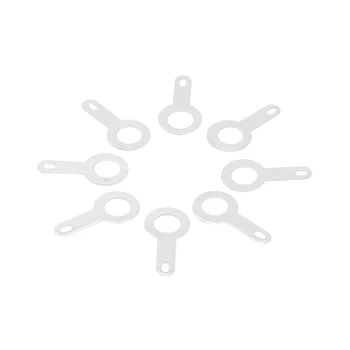 

1000pcs 5.2 Inserts Plug Spring Terminal PCB Solder lug type thickness 0.3mm Copper washer, PCB welding sheet