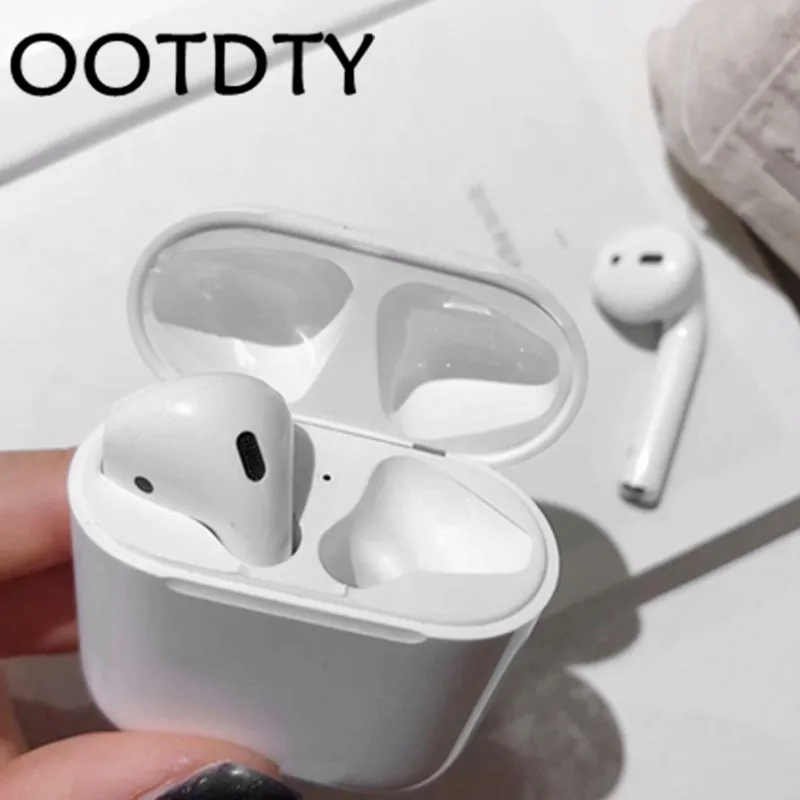 

1 Pair Dust Guard Protective Sticker Earphone Case Shell Skin Dust-proof for Airpods Charging Box