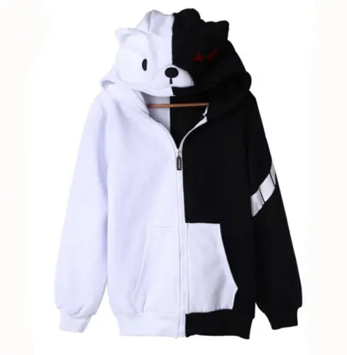 

Anime Dangan Ronpa Monokuma Unisex Clothing Casual Cosplay COS Sweatshirt Hoodie