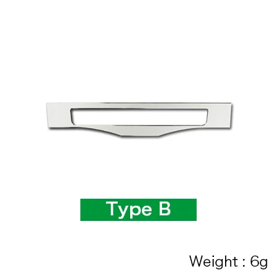 Part B - Silver Сплав скорости полета для Mercedes Benz W212 аксессуары 09-14 для W212 AMG W212 наклейка внутренняя отделка автомобиля Центральная панель управления крышка - Название цвета: Part B - Silver