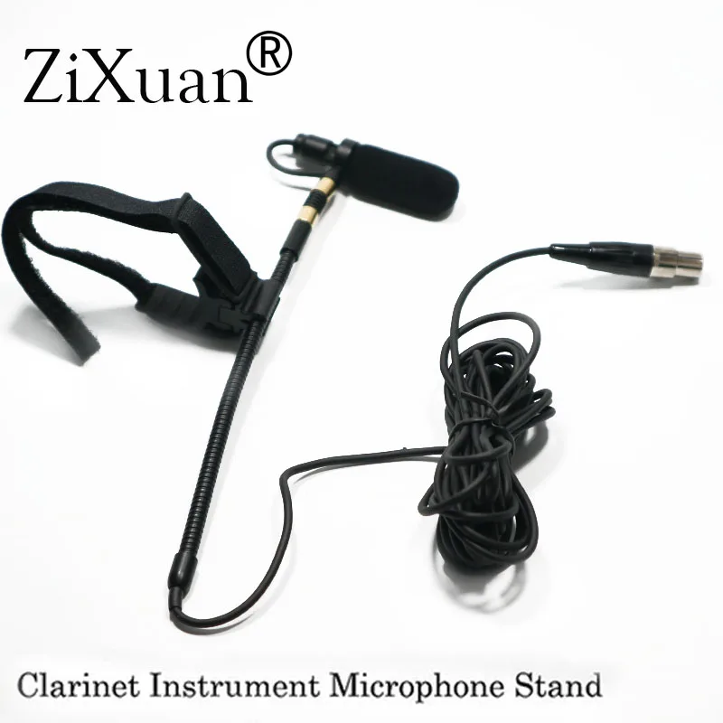 Музыкальный инструмент микрофон конденсаторный кларнет инструмент микрофон для AKG Shure Samson беспроводной системы передатчик XLR