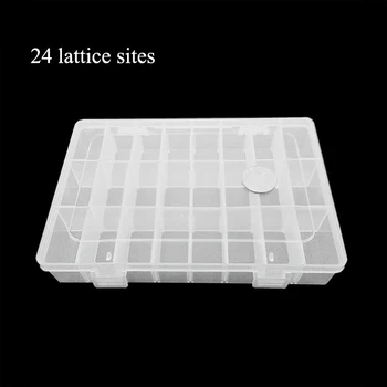 

Practical Plastic Compartment Storage Jewelry Beads Box Case Holder Craft Organizer Store
