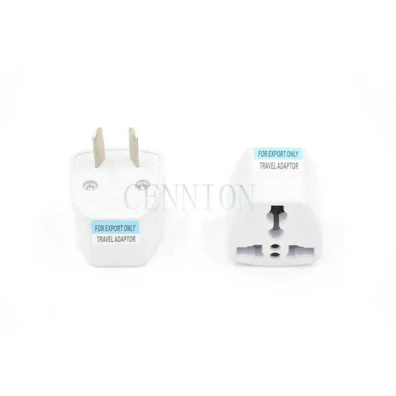 20 шт. CN Post ЕС США де Великобритании в NZ AU AC мощность Plug дорожный переходник, преобразователь 3 булавки 2pin Австралия Новая Зеландия