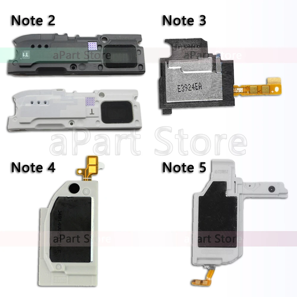 Гибкий динамик для samsung Galaxy Note 2, 3, 4, 5, N7100, N900, N9005, N9100, N9200, громкий динамик, кольцо, шлейф, замена