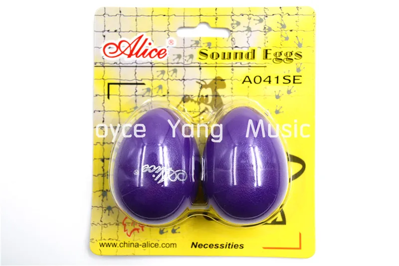 1 pair of Alice A041SE Colourful Sound Eggs Shaker Maracas Percussion