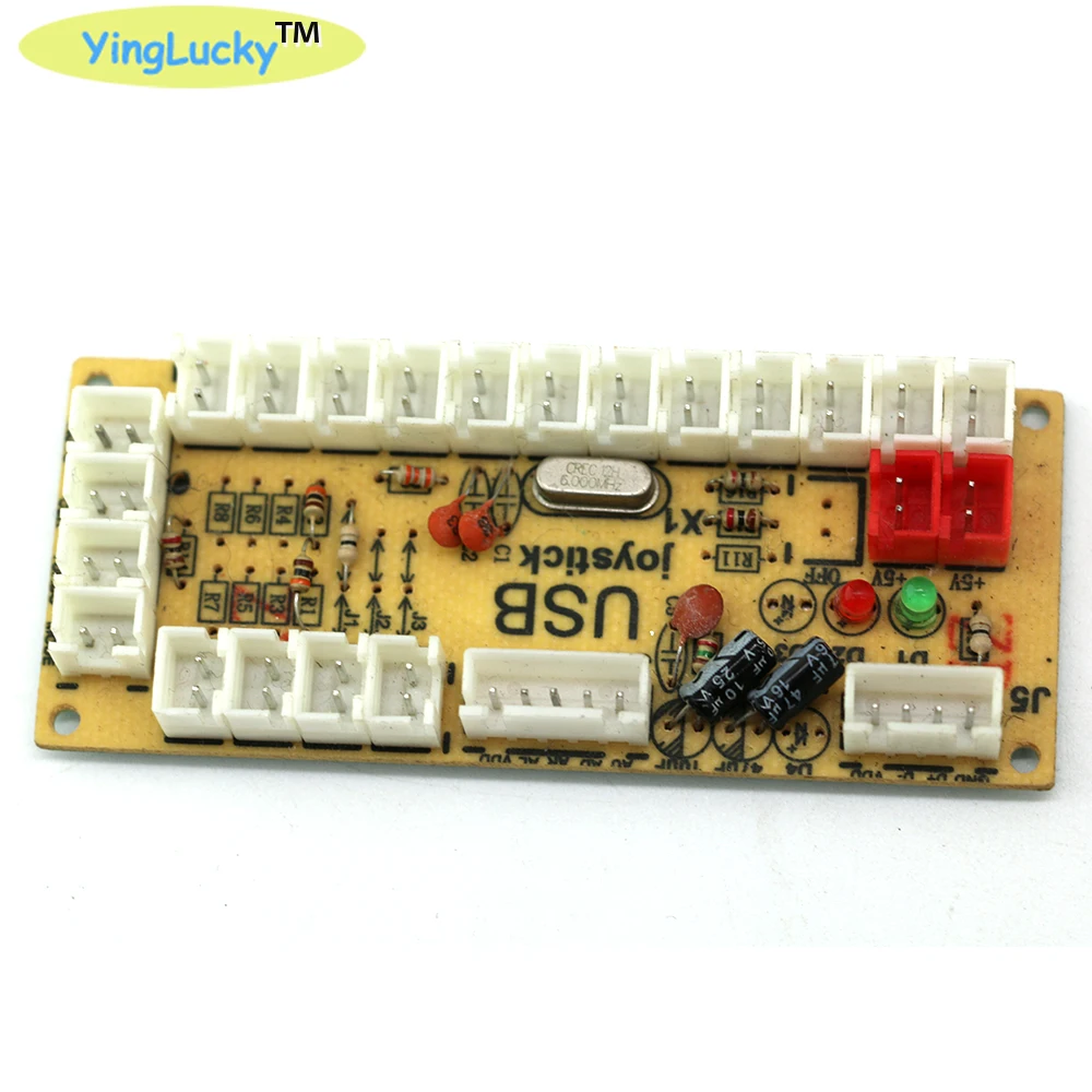 Yinglucky sanwa diy kit 2 игрока DIY аркадный джойстик игровые наборы с 20 светодиодный аркадных кнопок к USB кодировщик комплект аркадный