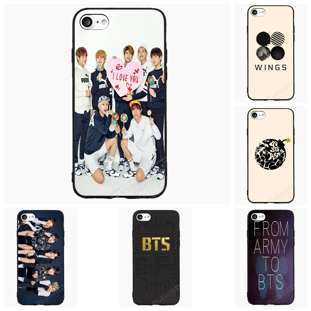 BTS South Korean Boy Band Mobile Cell Phone Case For LG
