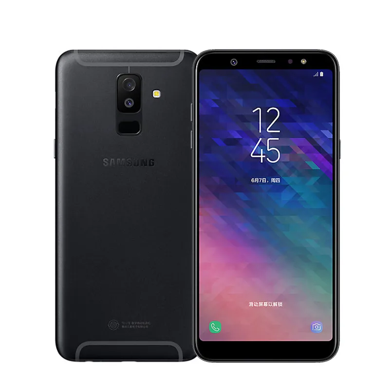 Samsung Galaxy A9 A6058 смартфон 6,0 ''FHD полноэкранный 3500 мАч 4 Гб+ 64 Гб 24 МП фронтальная камера Восьмиядерный сенсорный мобильный телефон Android