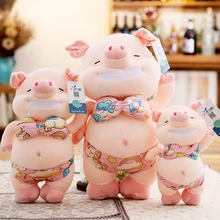 26/36/45cm Bikini Swim Couple pig Lovely Gravity Falls Pink Pig Plush Soft Stuffed Animals Doll Toys For Kids Gifts