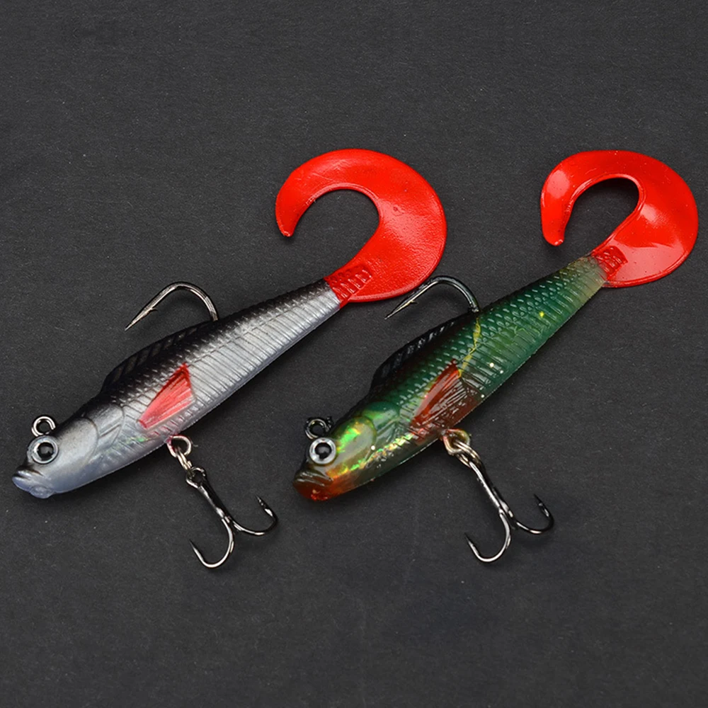 

1PCS 80mm 8g bionic bait Fake Lure Artificial Bait Balancer for Fishing