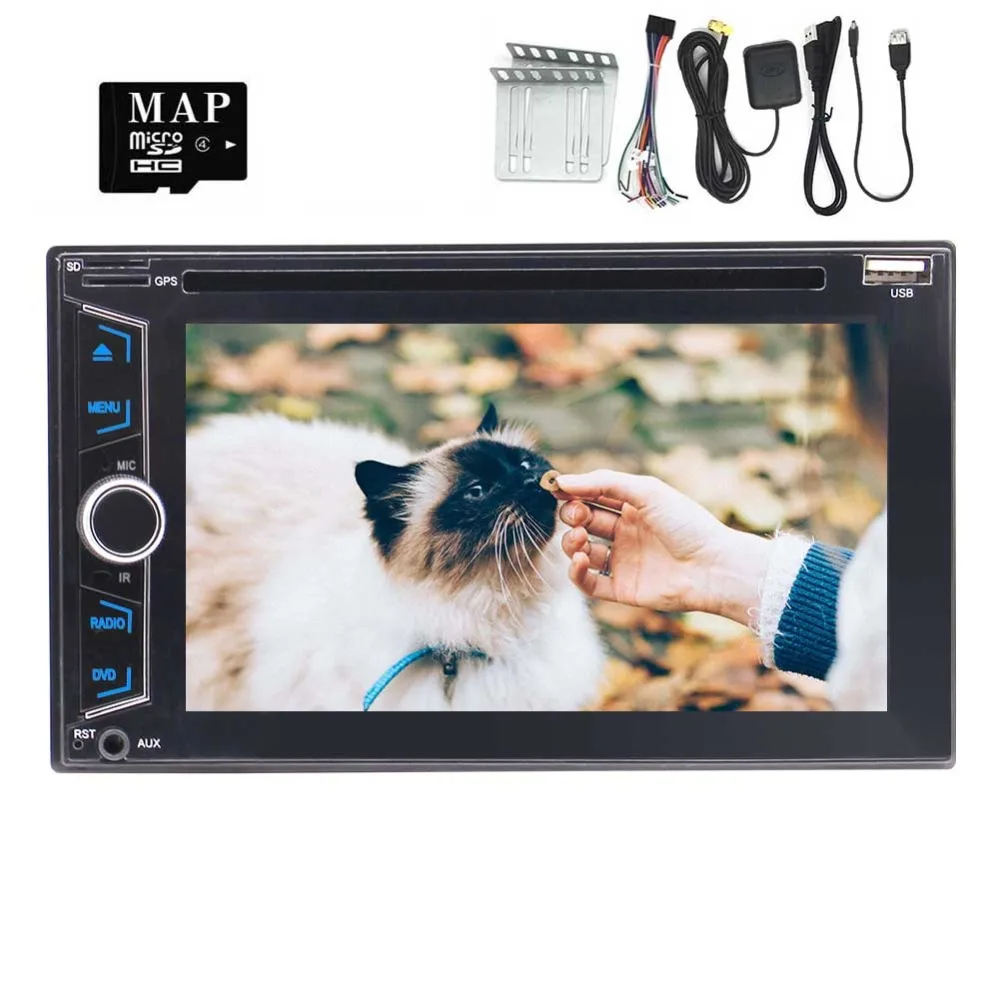 

USB TF SD Card AM/FM RDS Radio Steering Wheel Control Light Button Multiple Languages Car Logo Optional Capacitive Touch Screen