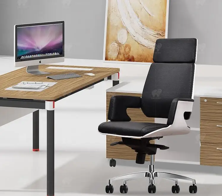 Мода boss кресло Кожаное вращающееся кресло современного офиса бизнеса кресло домой компьютерный стул