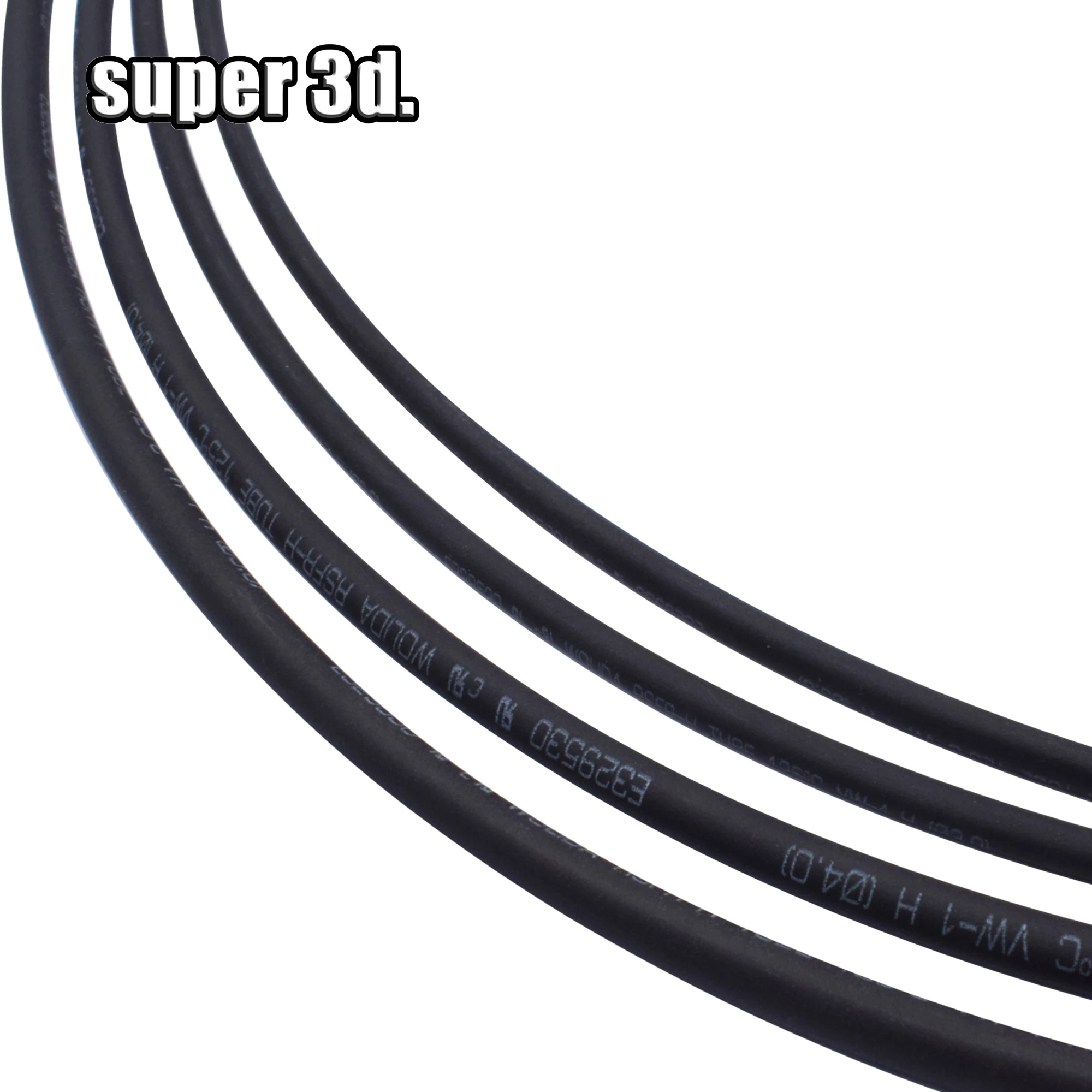 5 м/лот 2:1 черный 2 3 4 5 мм Диаметр Термоусадочная термоусадочная трубка обёрточная бумага провода DIY разъем ремонт