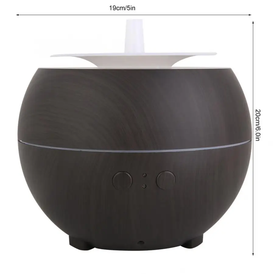 600ML Air Humidifier Ultra-quiet Humidifier Aroma Diffuser Air Purifier Home Office AC100-240V Ultrasonic Mist Maker